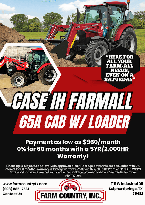Case IH Farmall 65A Tractor Package