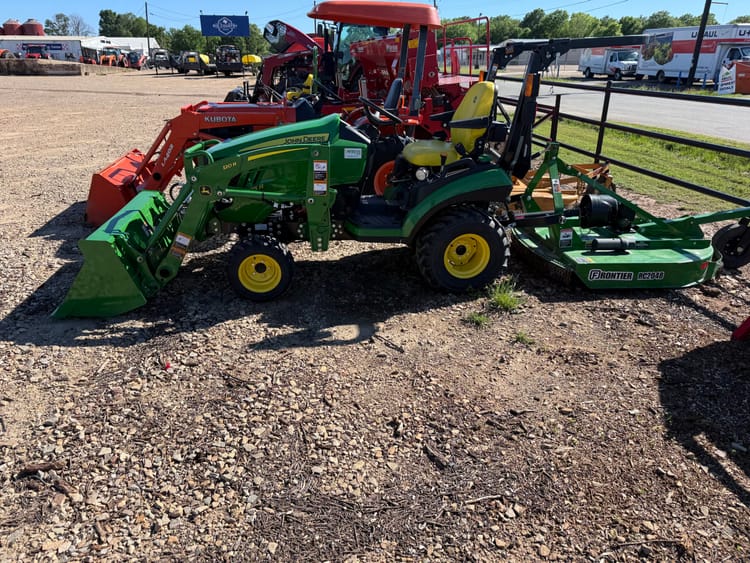 John Deere 1025R w/ RC1248 Cutter